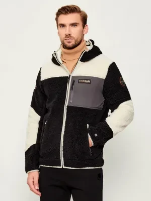 Napapijri Polarowa bluza YUPIK FZH 3 | Regular Fit