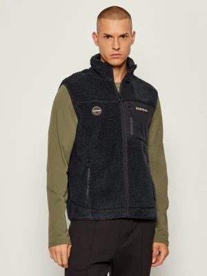 Napapijri Polarowy bezrękawnik Yupik | Regular Fit