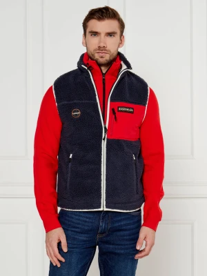 Napapijri Polarowy bezrękawnik Yupik | Regular Fit