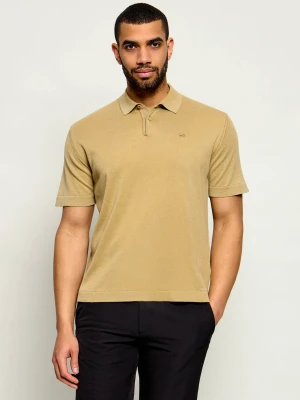 Napapijri Polo D - Hudson | Relaxed fit beżowy