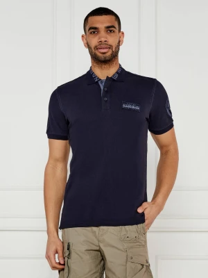 Napapijri Polo E-AMUNDSEN 1 | Regular Fit granatowy