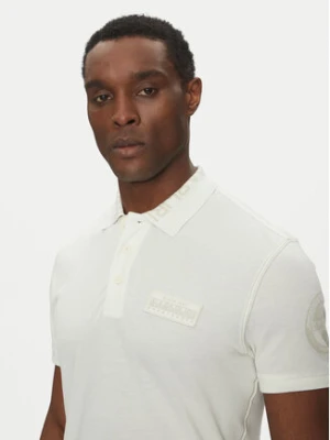 Napapijri Polo E-Amundsen NP0A4IN9 Écru Regular Fit