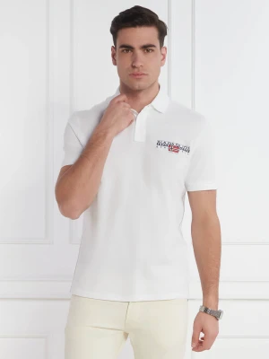 Napapijri Polo E-AYLMER | Regular Fit biały
