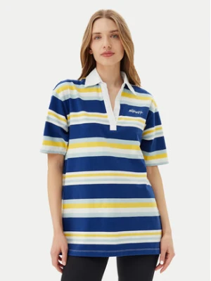 Napapijri Polo E-Ete NP0A4ILK Niebieski Oversize