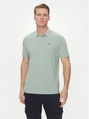 Napapijri Polo Ealis NP0A4H8B Zielony Regular Fit
