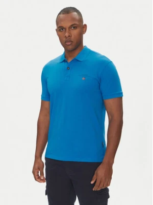 Napapijri Polo Elbas NP0A4GB4 Niebieski Regular Fit