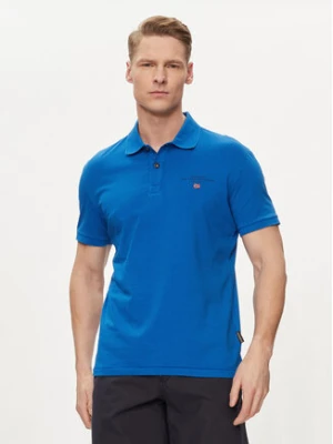 Napapijri Polo Elbas NP0A4GB4 Niebieski Regular Fit