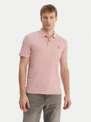 Napapijri Polo Elbas NP0A4GB4 Różowy Regular Fit