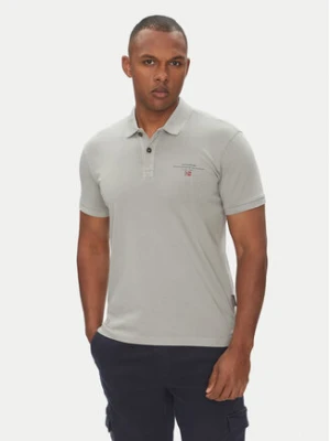 Napapijri Polo Elbas NP0A4GB4 Szary Regular Fit