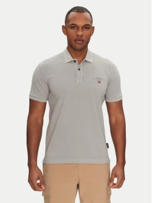 Napapijri Polo Elbas NP0A4GDL Szary Regular Fit