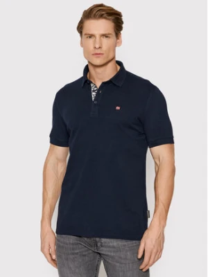 Napapijri Polo Eolanos 3 NP0A4GB3 Granatowy Regular Fit