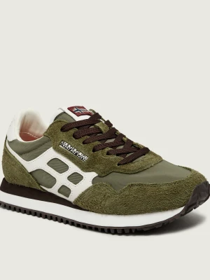 Napapijri Sneakersy Element01 | zamsz oliwkowy