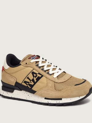 Napapijri Sneakersy Valor01 | zamsz beżowy