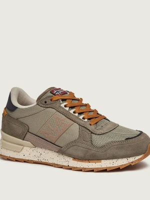 Napapijri Sneakersy Valor01 | zamsz zielony