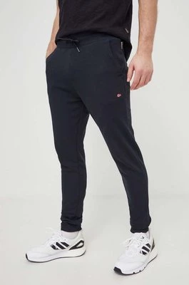 Napapijri spodnie dresowe bawełniane Malis kolor czarny gładkie NP0A4H8C0411
