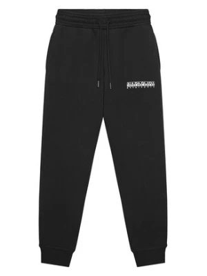 Napapijri Spodnie dresowe M-Gori NP0A891C D Czarny Regular Fit