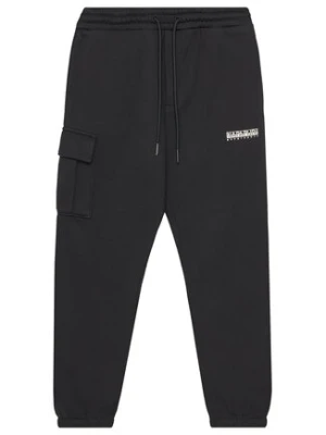 Napapijri Spodnie dresowe M-Inot NP0A891G D Czarny Regular Fit