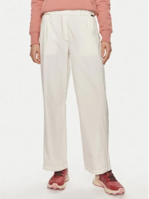 Napapijri Spodnie materiałowe Aberdeen NP0A4I4S Écru Loose Fit