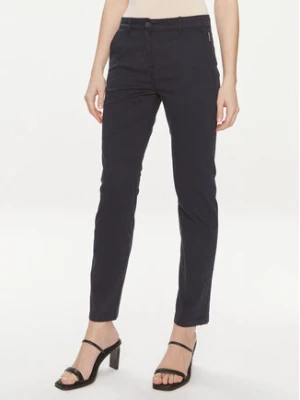 Napapijri Spodnie materiałowe Meridian NP0A4GYE Granatowy Regular Fit