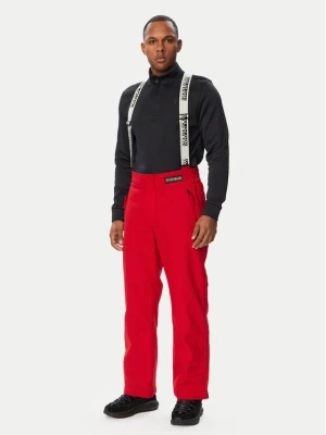 Napapijri Spodnie narciarskie Colbeck Next NP0A8B3E Czerwony ciemny Loose Fit