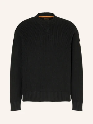 Napapijri Sweter Rignano schwarz CZARNY