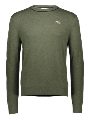 Napapijri Sweter w kolorze khaki rozmiar: L