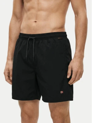 Napapijri Szorty kąpielowe V-Haldane NP0A4HRZ Czarny Regular Fit
