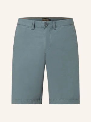 Napapijri Szorty Nakuru Extra Slim Fit gruen