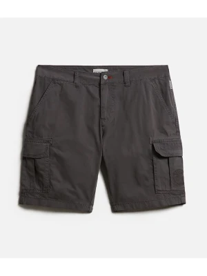 Napapijri Szorty "Novara" w kolorze antracytowym rozmiar: W29