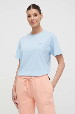 Napapijri t-shirt bawełniany S-Nina damski kolor niebieski NP0A4H87I791