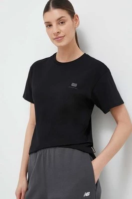 Napapijri t-shirt bawełniany S-Nina kolor czarny NP0A4H870411