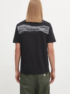 Napapijri t-shirt bawełniany S-Back Graphic