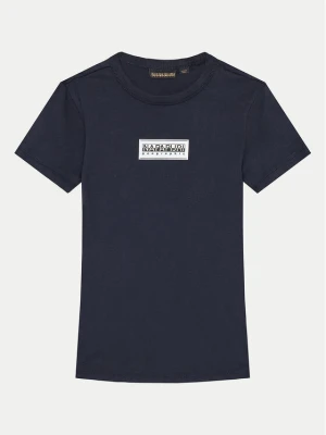 Napapijri T-Shirt Chamois NP0A4HYL D Granatowy Regular Fit