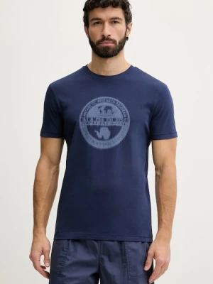 Napapijri t-shirt męski bawełniany MAHSA