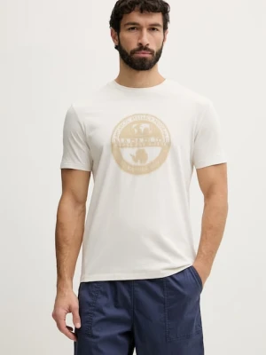 Napapijri t-shirt męski bawełniany MAHSA