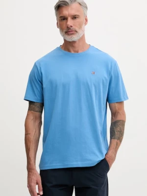 Napapijri T-shirt męski bawełniany SALIS
