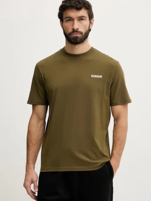 Napapijri t-shirt męski bawełniany SMALL BOX