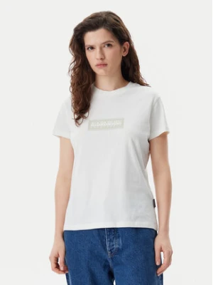 Zdjęcie produktu Napapijri T-Shirt NP0A4IP1 Biały Regular Fit