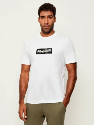 Napapijri T-shirt | Regular Fit biały