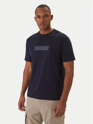 Napapijri T-Shirt S-Box Logo NP0A4IFL Granatowy Regular Fit
