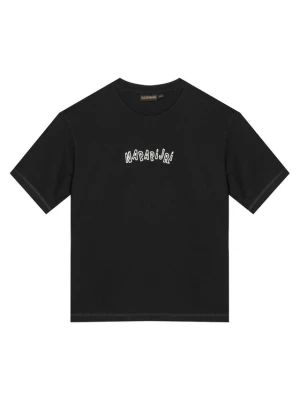 Napapijri T-Shirt S-Flein NP0A8B3L Czarny Loose Fit