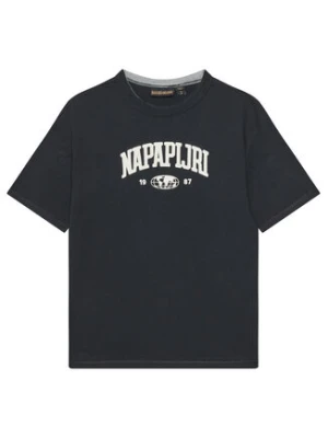 Napapijri T-Shirt S-Inot NP0A891F D Czarny Regular Fit