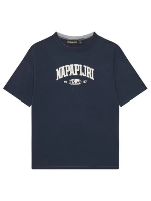 Napapijri T-Shirt S-Inot NP0A891F D Granatowy Regular Fit
