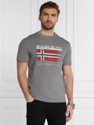 Napapijri T-shirt S-KREIS BLU MARINE | Regular Fit