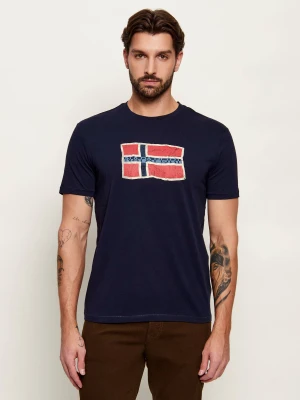 Zdjęcie produktu Napapijri T-shirt -MAHSA | Regular Fit granatowy