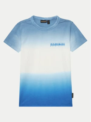 Napapijri T-Shirt S-Merse NP0A4ILFB2W1 D Niebieski Regular Fit