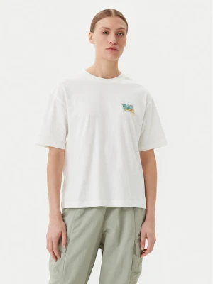 Napapijri T-Shirt S-Nice NP0A4IG4 Écru Regular Fit Kremowy