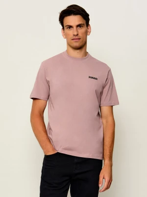 Napapijri T-shirt S-Small Box SS | Relaxed fit różowy