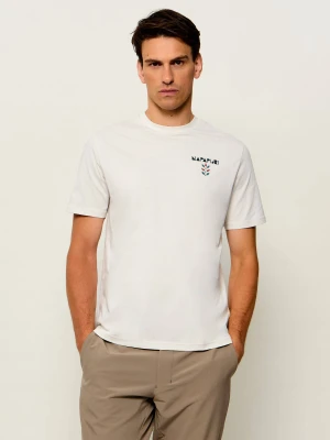 Napapijri T-shirt -Swhol SS | Relaxed fit biały