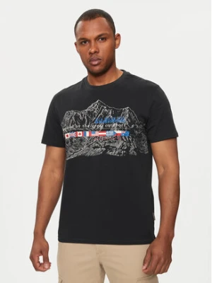 Zdjęcie produktu Napapijri T-Shirt S-Turin NP0A4HQG Czarny Regular Fit